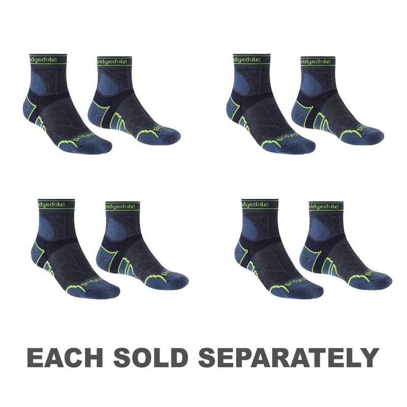 Chaussettes Meno Merino Sport 3/4 (bleu)