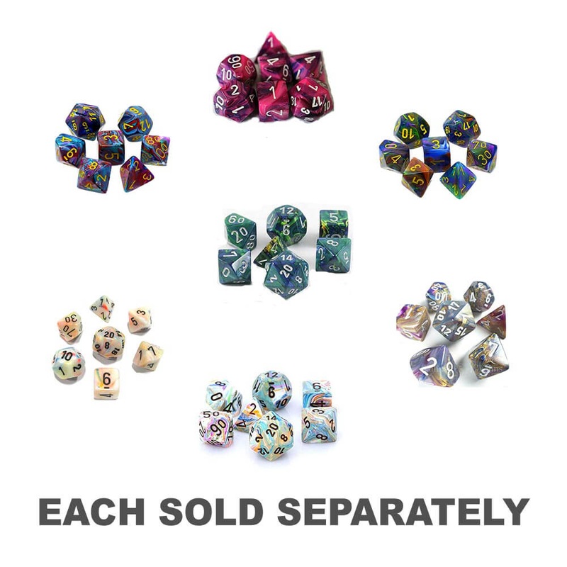 D7 Die Set Dice Festive Polydrique (7 ds)
