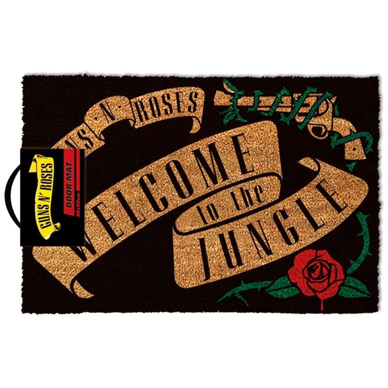 Guns n 'roses bienvenue sur le tapis de porte de la jungle