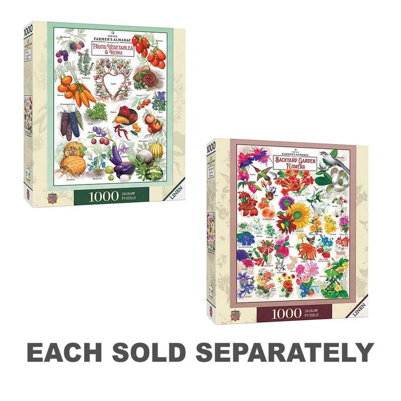 Masterpieces Farmers ALMANAC 1000pc Puzzle