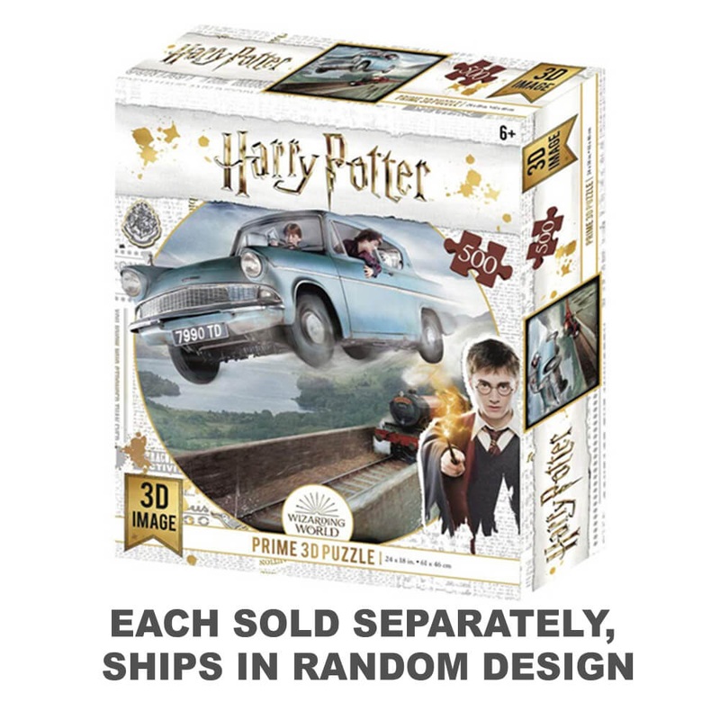 Super3d 500PCS Puzzle Harry Potter (1pc Style alatoire)