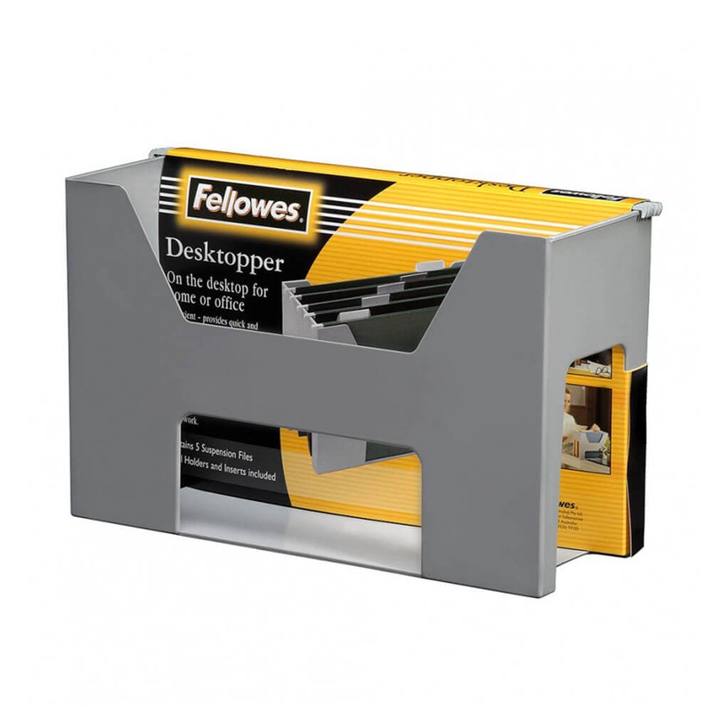 Fellowes Desktopper Accents (gris)