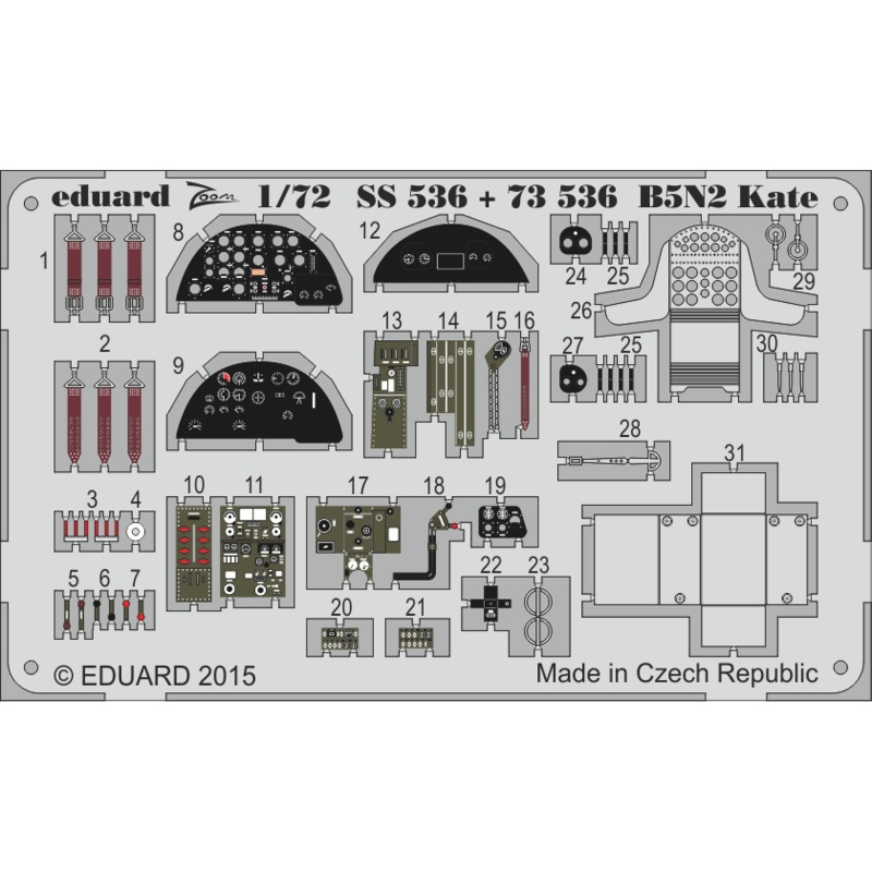 1/72 B5N2 Kate (for Airfix)