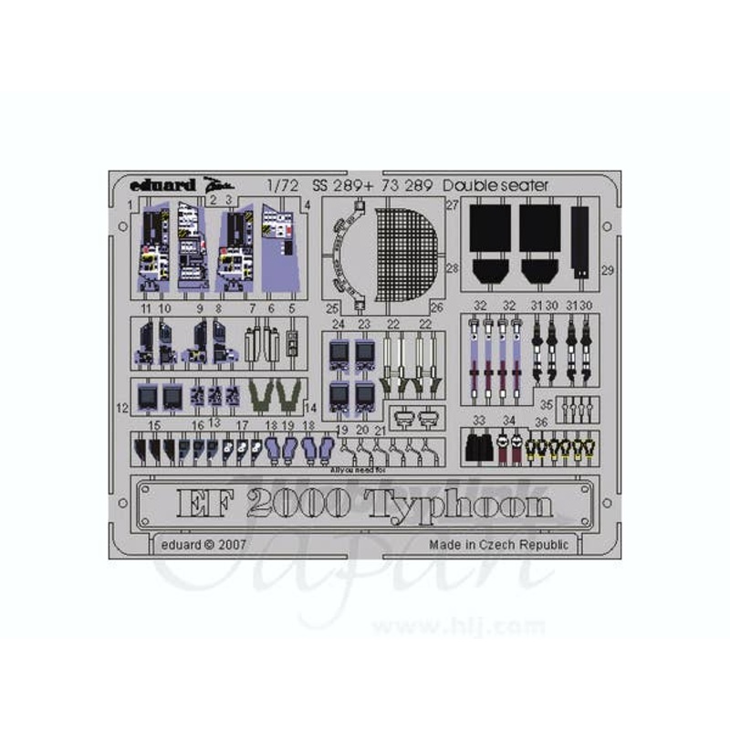 1/72 EF-2000 Typhoon Double Seater (for Revell)