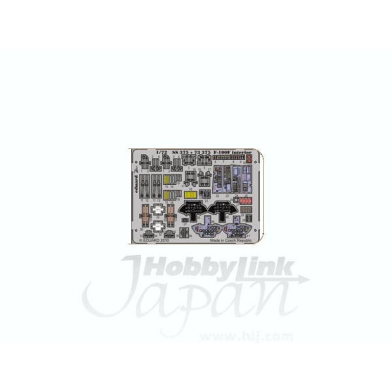 1/72 F-100F Super Sabre Interior / Exterior S.A. (for Trumpeter)