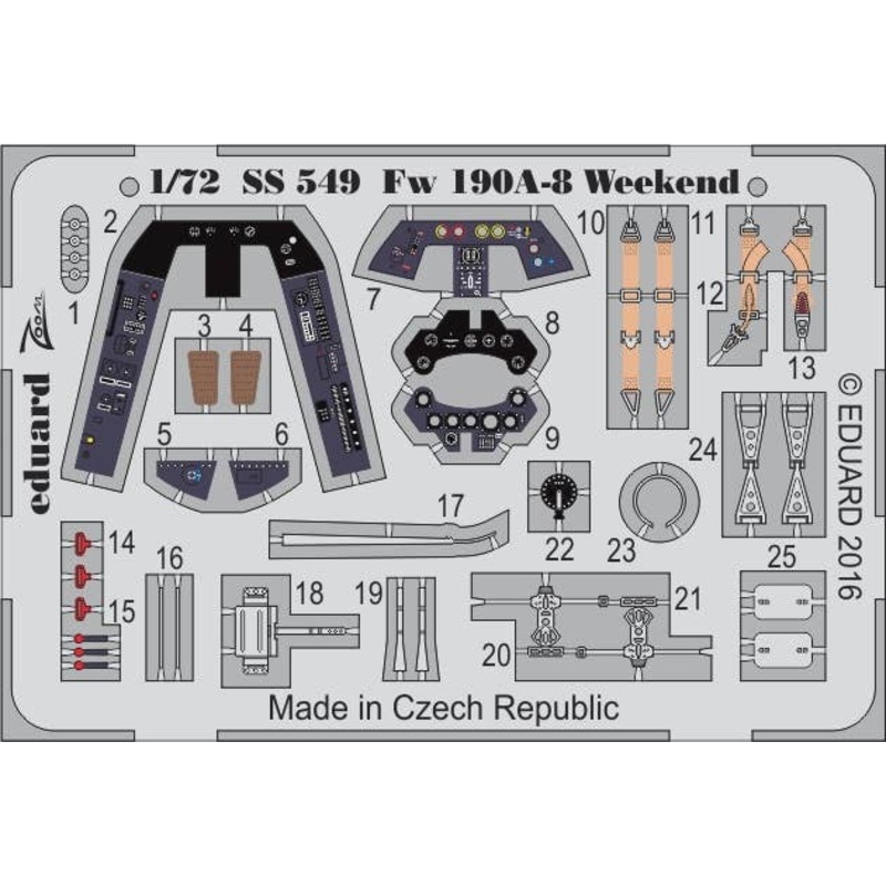1/72 Fw 190A-8 Weekend (Eduard)