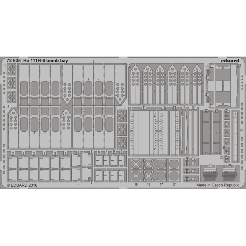 1/72 He 111H-6 Bomb Bay (Airfix)