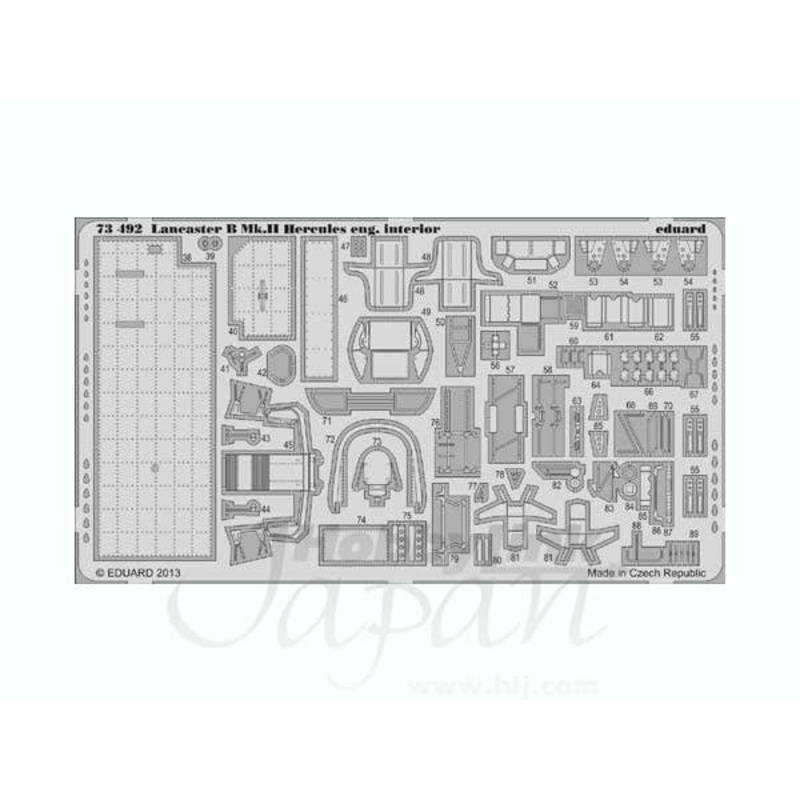 1/72 Lancaster B Mk.II Interior S.A. (for AIfIX)
