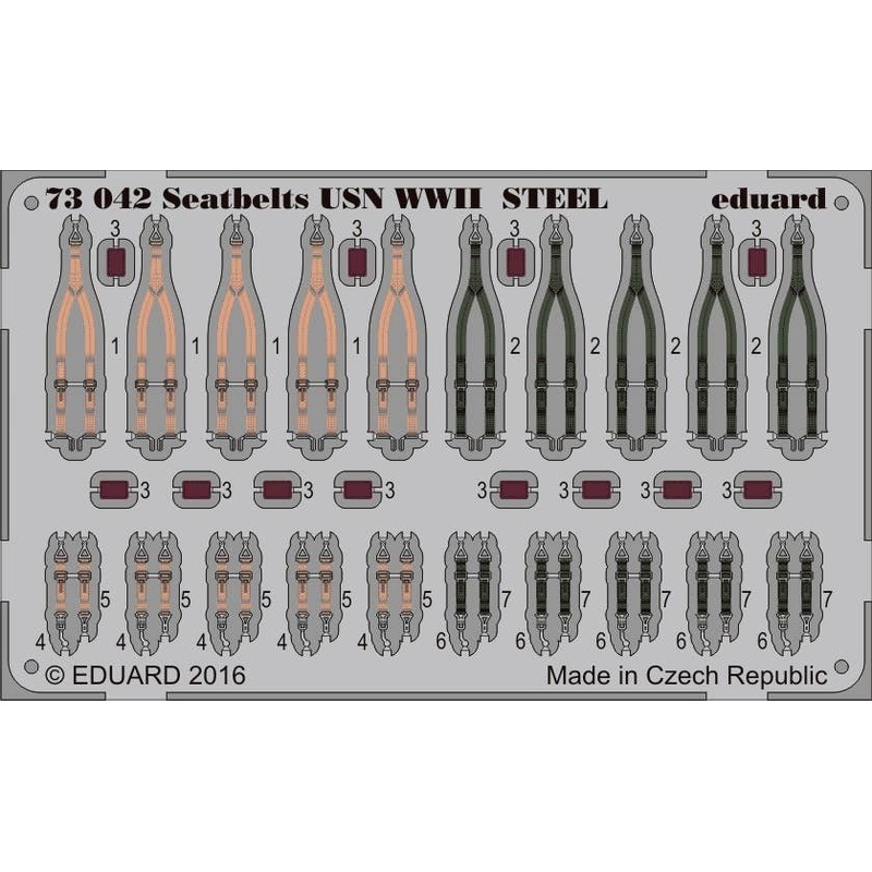 1/72 Seatbelts USN WWII Fighters Steel