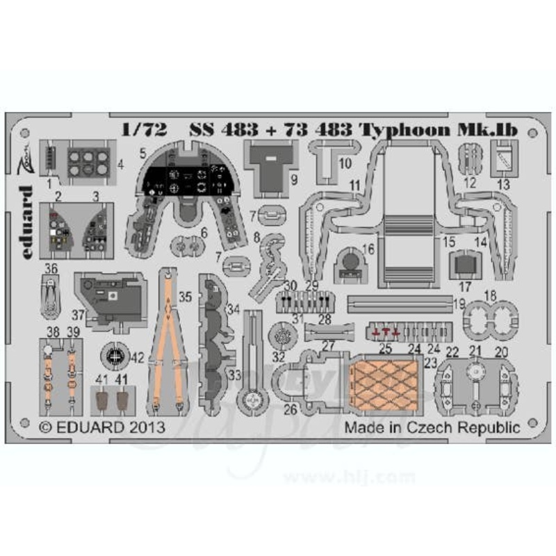 1/72 Typhoon Mk.Ib S.A. (For Airfix)
