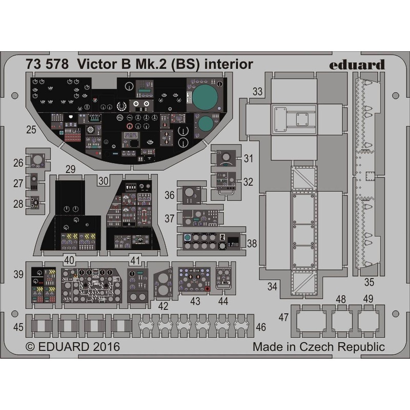 1/72 Victor B Mk.2 (BS) Interior (Airfix)