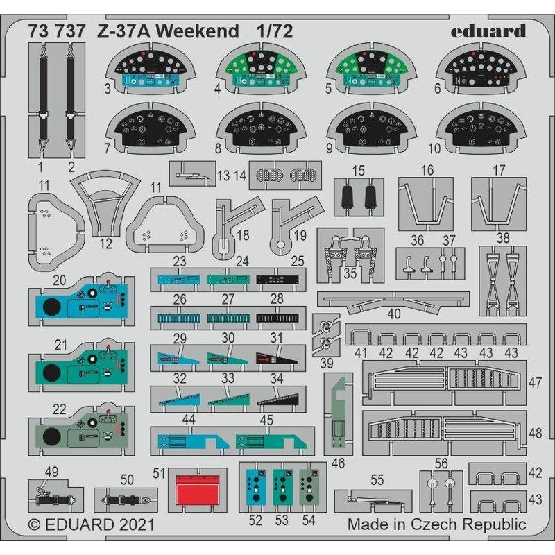 1/72 Z-37A Weekend (for Eduard)