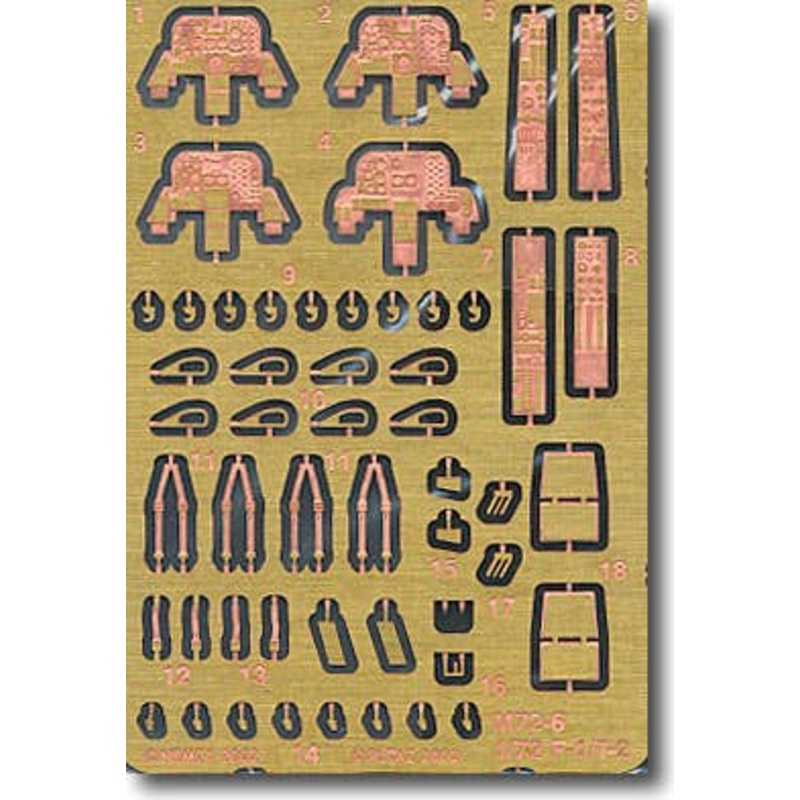 JASDF F-1/T-2 Photo-Etched Parts