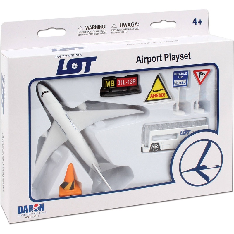 LOT Airlines Small Playset