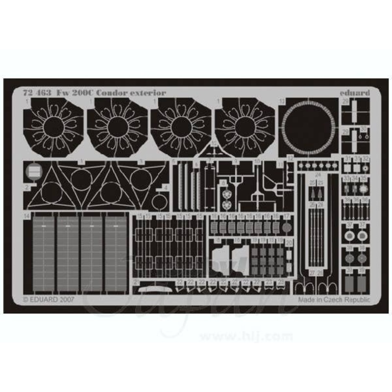 1/72 Fw200C Condor Exterior (for Revell)