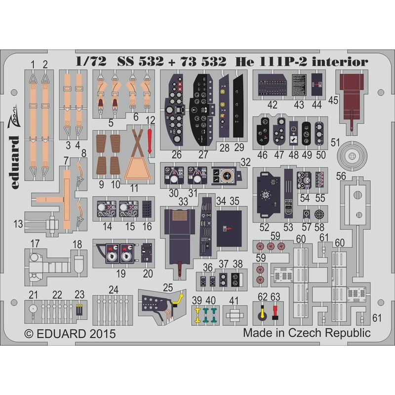 1/72 He 111P-2 Interior S.A. (for Airfix)