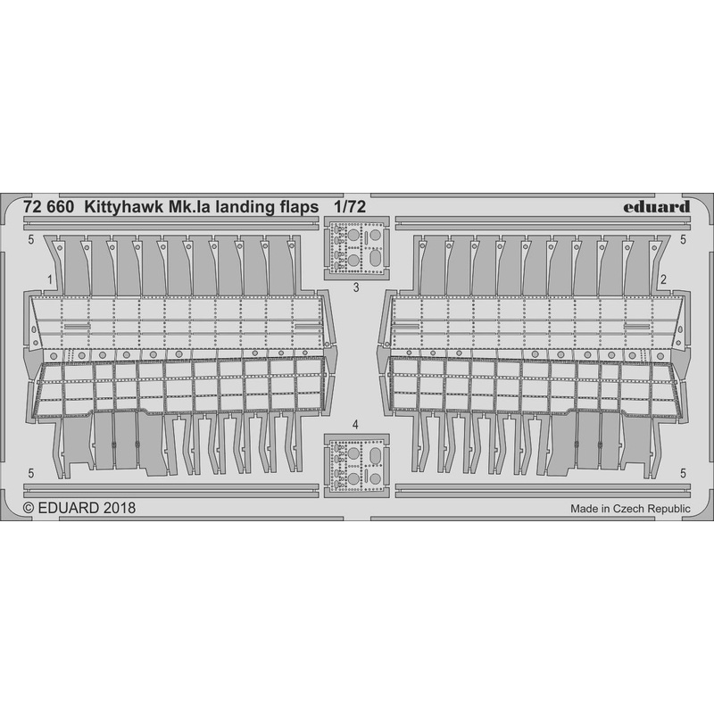 1/72 Kittyhawk Mk.Ia Landing Flaps (for Special Hobby)