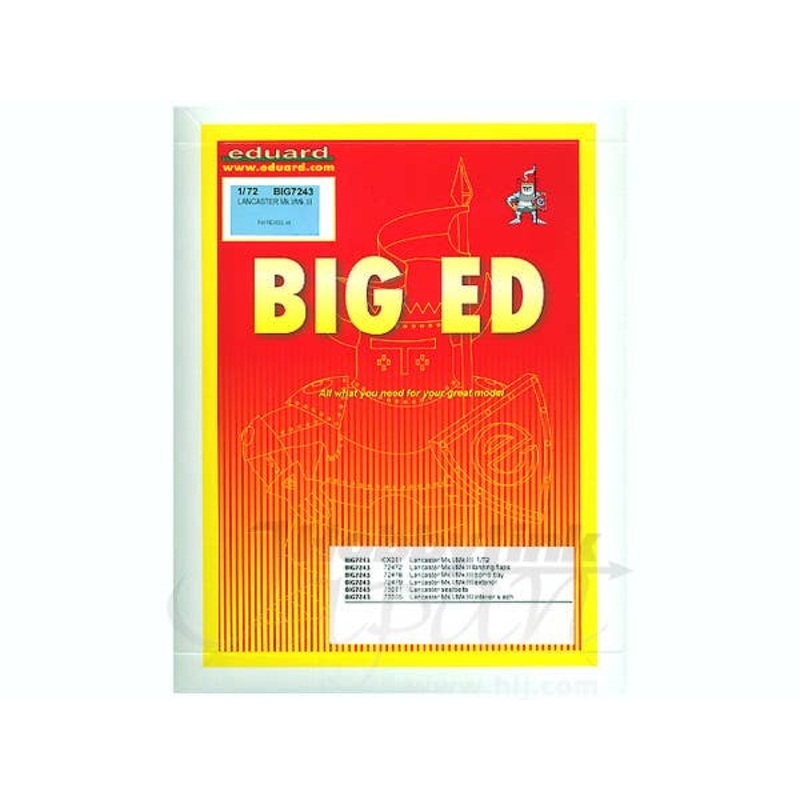 1/72 Lancaster Mk.I/Mk.III (for Revell) Big Ed set