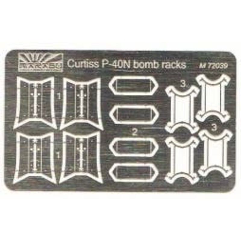 1/72 P-40N Warhawk Bomb Racks