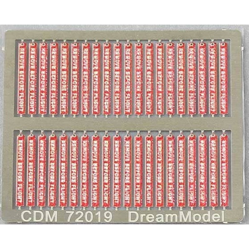 1/72 Remove Before Flight Tags