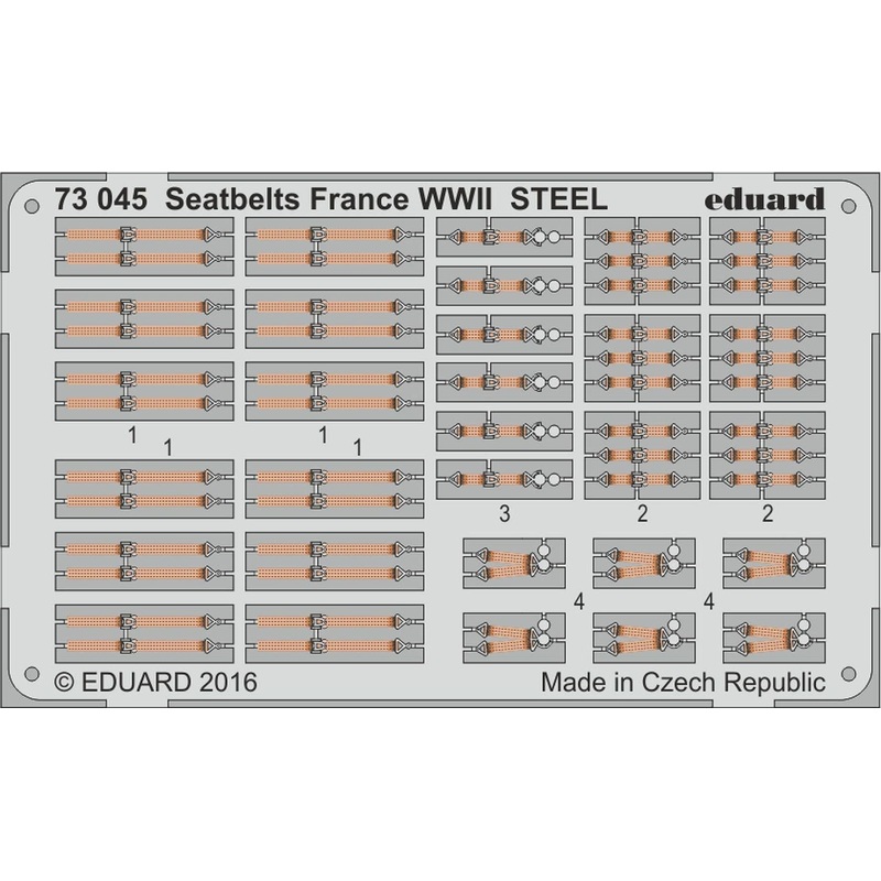 1/72 Seatbelts France WWII Steel