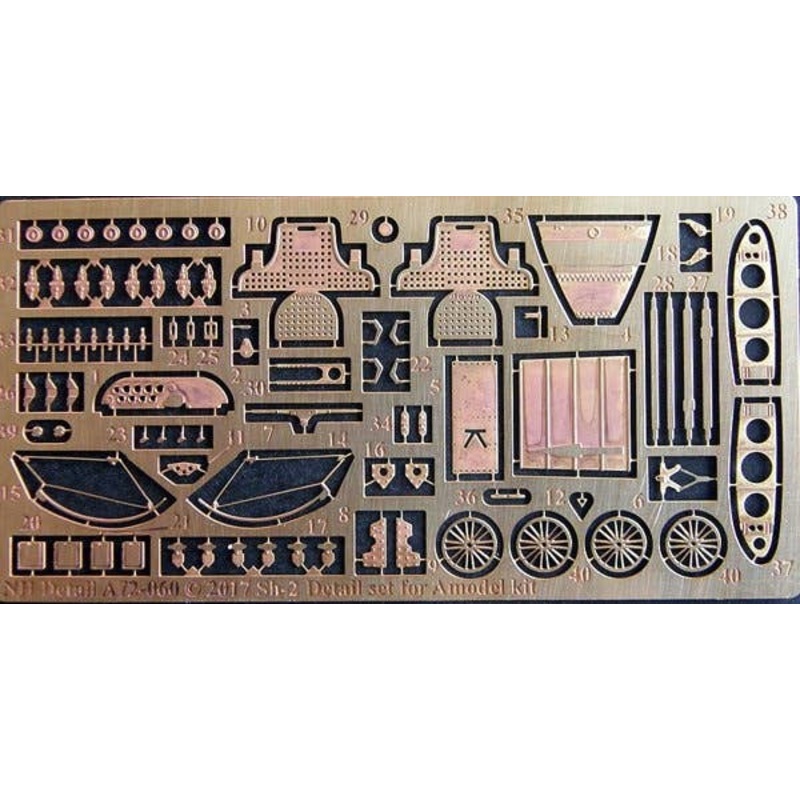 1/72 Shavrov Sh-2 Detail Set (for Amodel #7216)