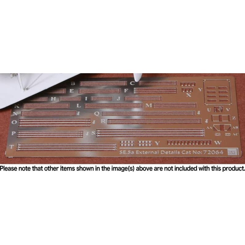 1/72 Tension Wire & Exterior Etching Parts Set (For Roden)