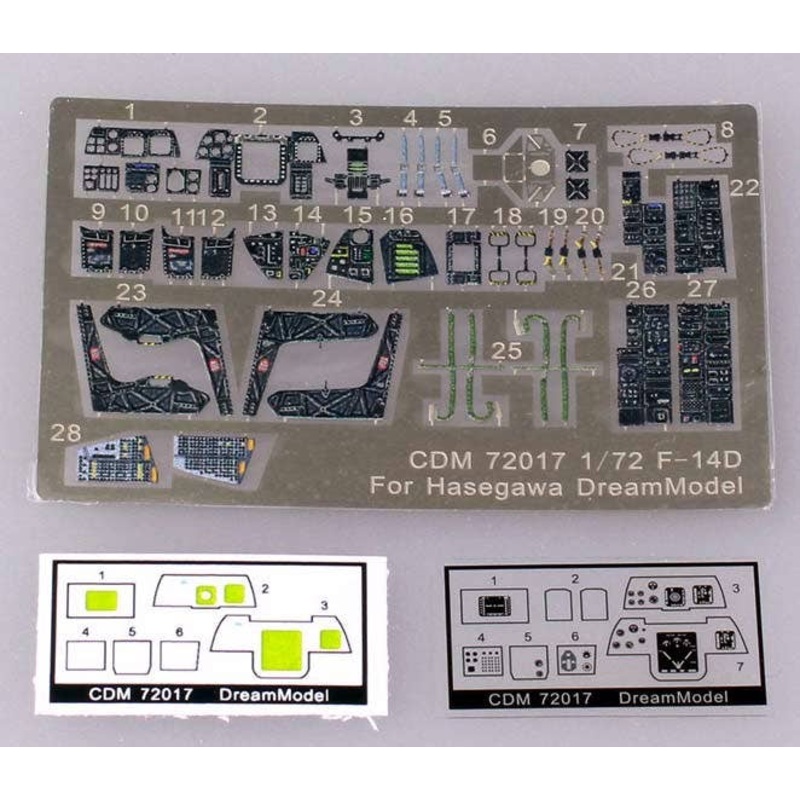 1/72 Cockpit for F-14A (for Hasegawa)