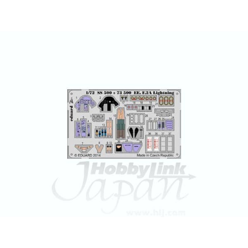 1/72 EE F.2A Lightning Interior S.A. (for Airfix)