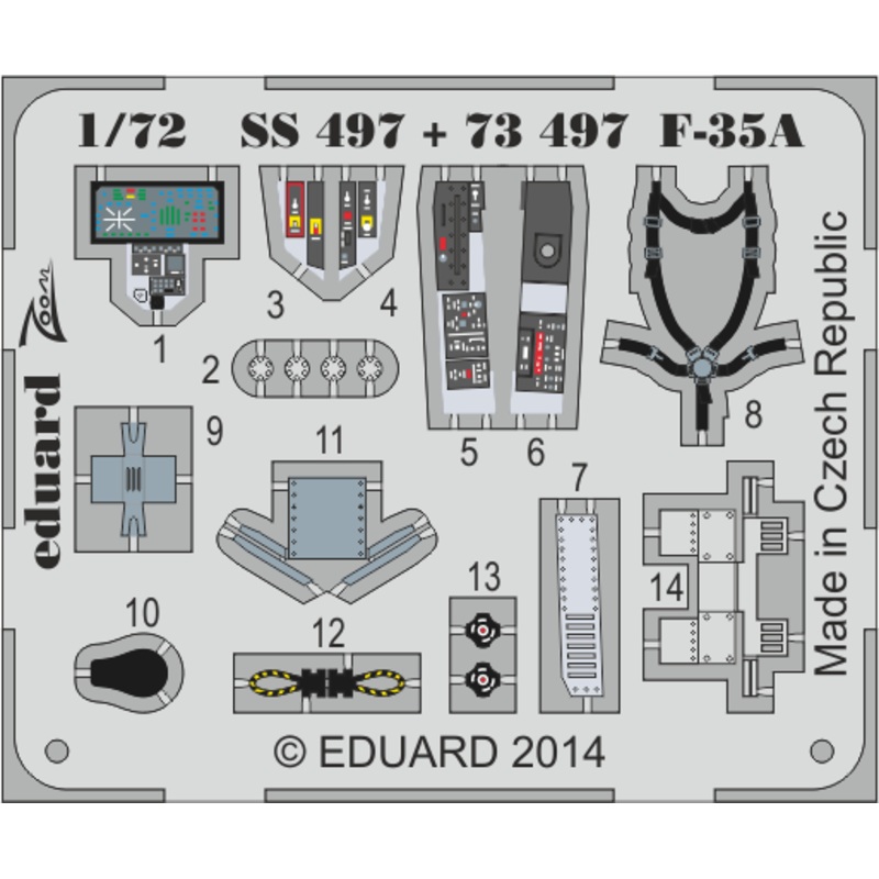 1/72 F-35A Interior
