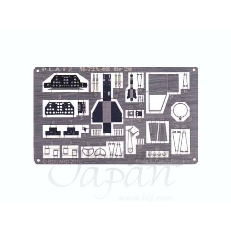 1/72 Fiat Br.20 Detail Up Etching Parts