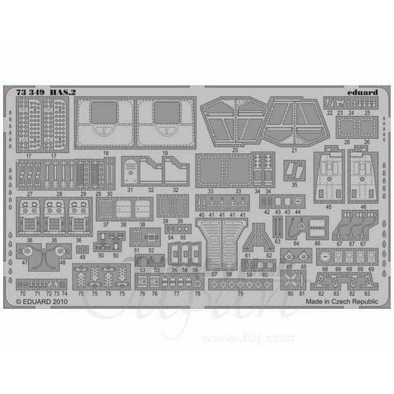 1/72 HAS.2 Photo-Etched Parts S.A. (Hobby Boss)