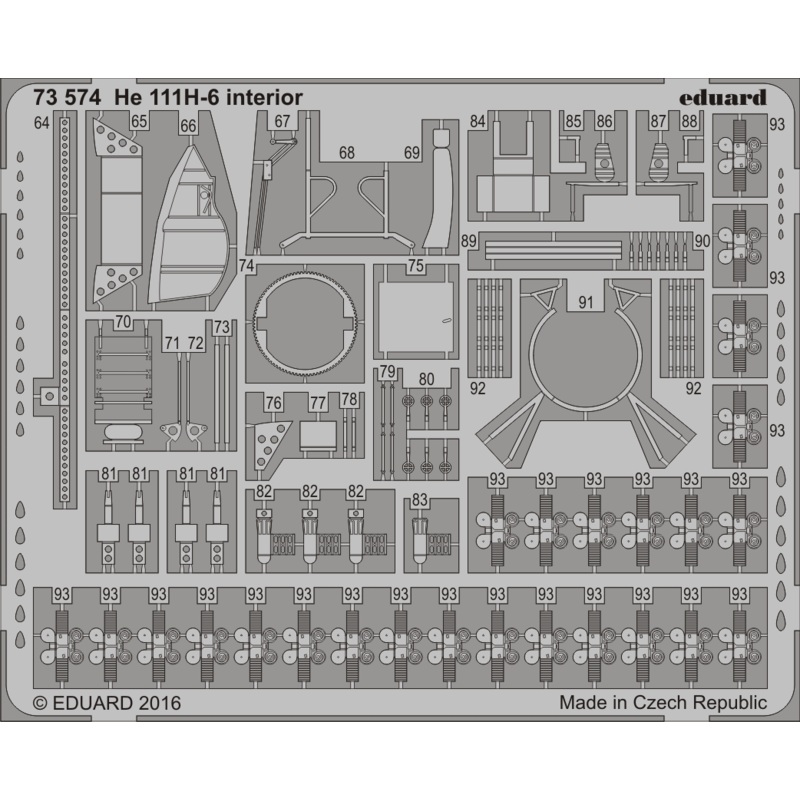1/72 He 111H-6 Interior (Airfix)