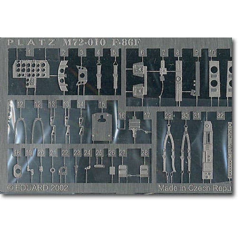 1/72 JASDF F-86 Photo-Etched Parts