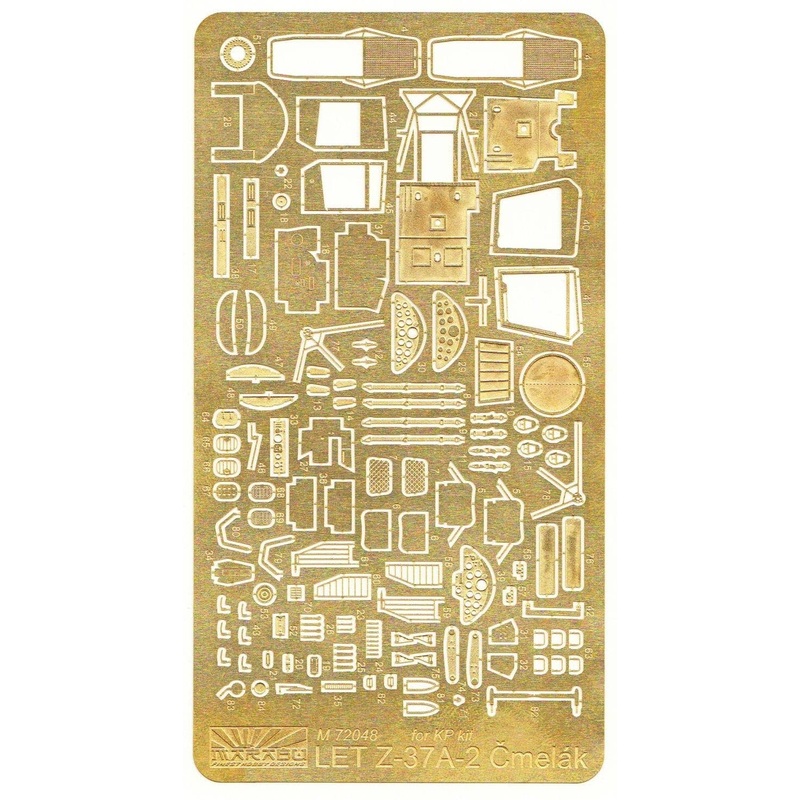 1/72 LETZ-37 Shimmerac Etching Parts (for KP Model)