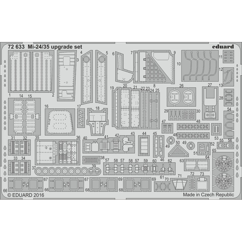 1/72 Mi-24/35 Upgrade Set (Eduard 2116)