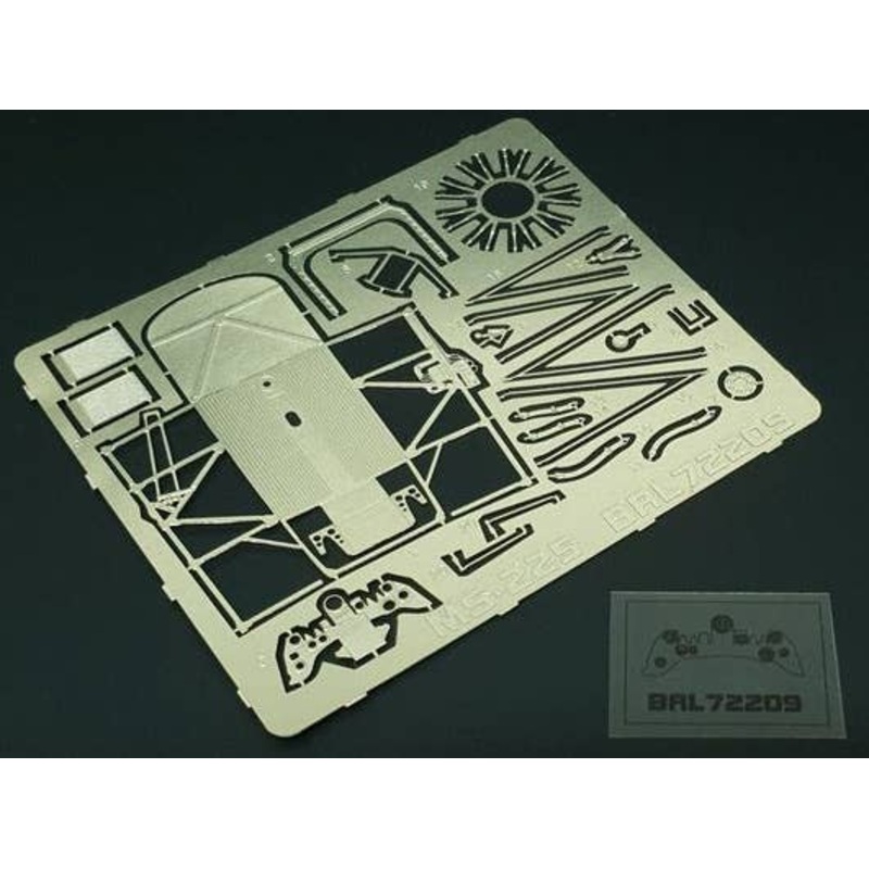 1/72 Morane-Saulnier MS.225 Photo-Etched Parts (for Heller/Smer)