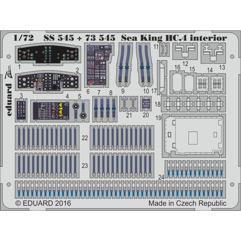 1/72 Sea King HC.4 Interior (Airfix)