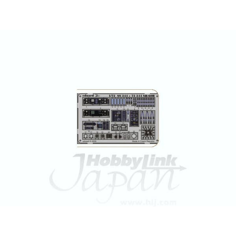 1/72 SH-60B Seahawk Zoom Color PE S.A. (Hobby Boss)