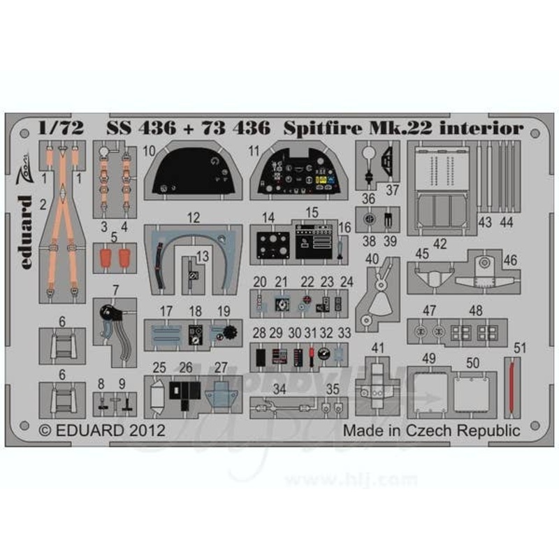 1/72 Spitfire F Mk.22 S.A. (Airfix)