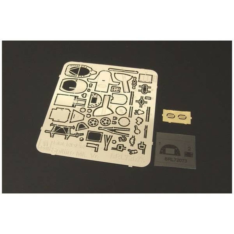 1/72 Spitfire Mk.Vc Photo-Etched Parts (for Sword)