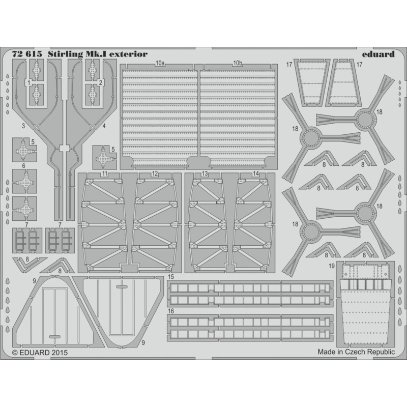 1/72 Stirling Mk.I Exterior (Italeri)
