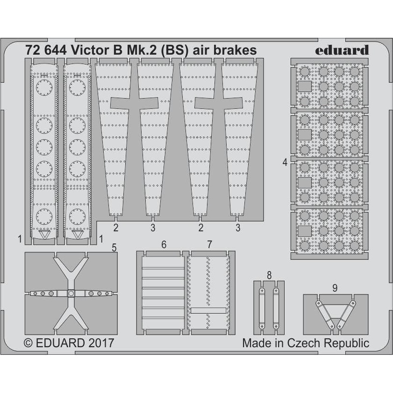 1/72 Victor B Mk.2 (BS) Air Brakes (Airfix)