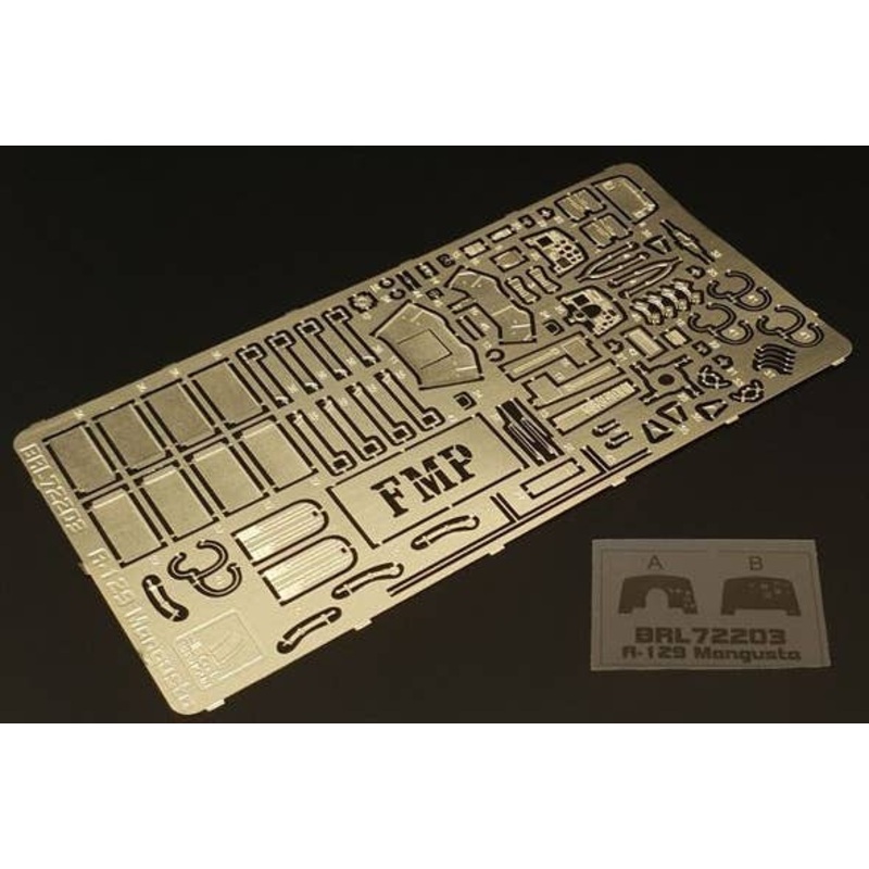 1/72 A-129 Mangusta Photo-Etched Parts (for Italeri)