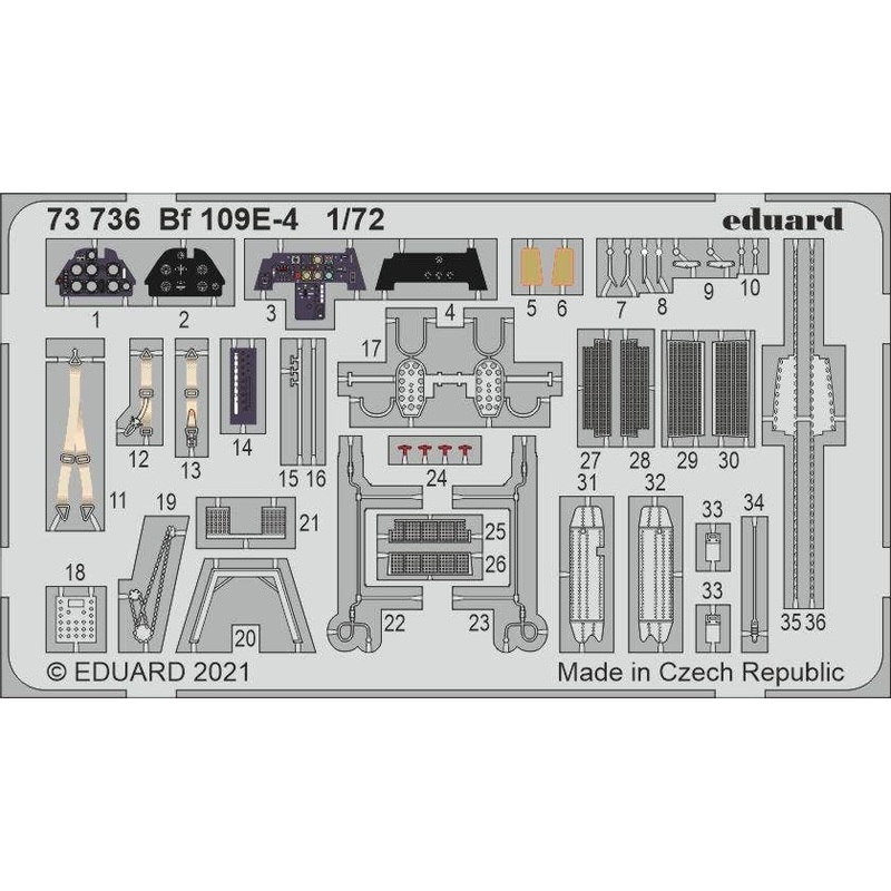 1/72 Bf 109E-4 (for Special Hobby)