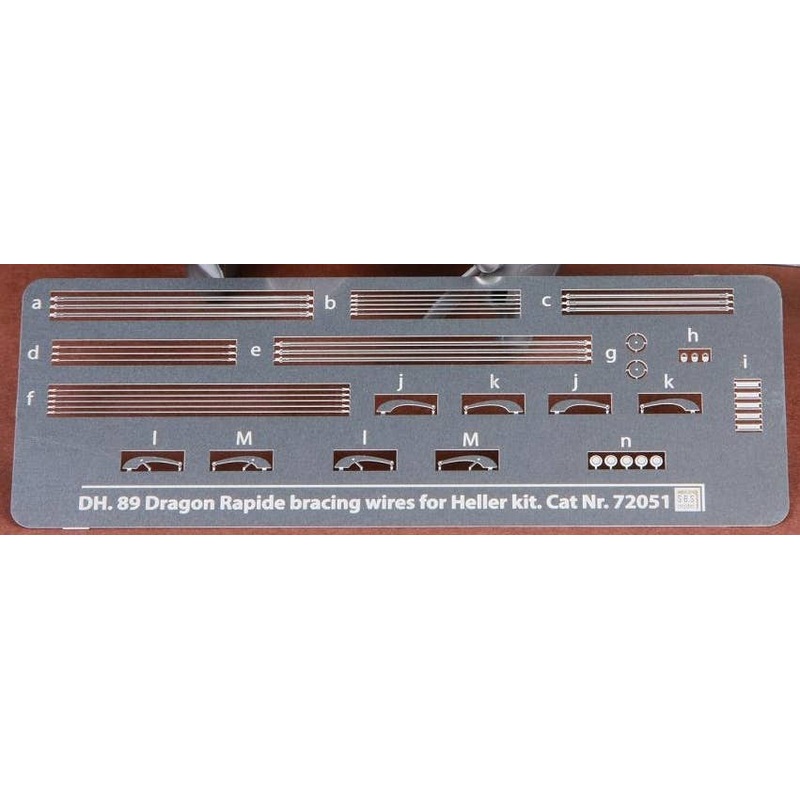 1/72 DH-89 Dragon Rapide Rigging Wire Set (for Heller)