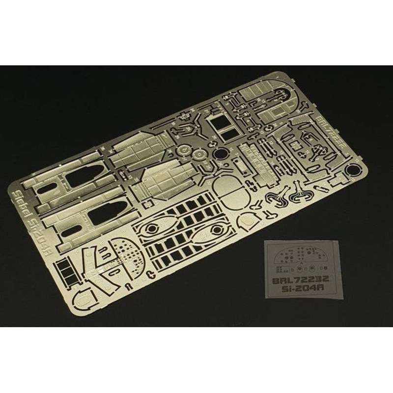 1/72 Etching Parts Set For Si-204A (For Kopro / Smart)