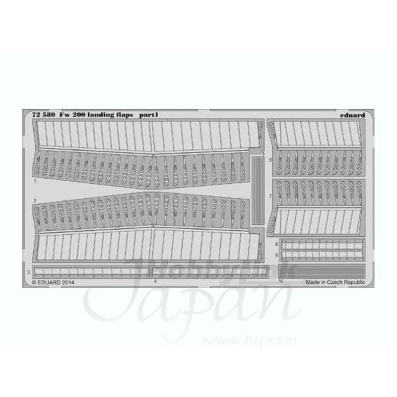 1/72 Fw 200 Landing Flaps (for Trumpeter)
