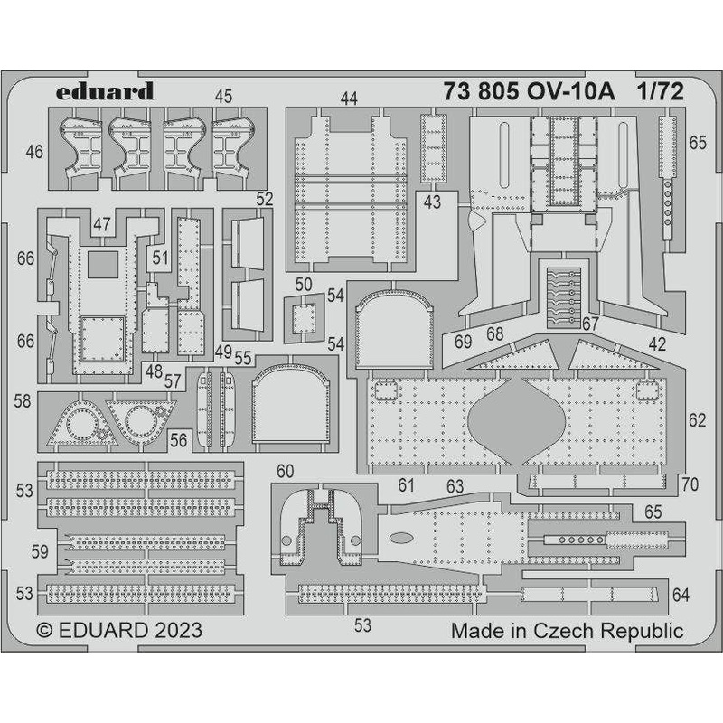 1/72 OV-10A Photo etched (for ICM)
