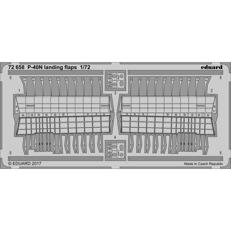 1/72 P-40N Landing Flaps (for Special Hobby)
